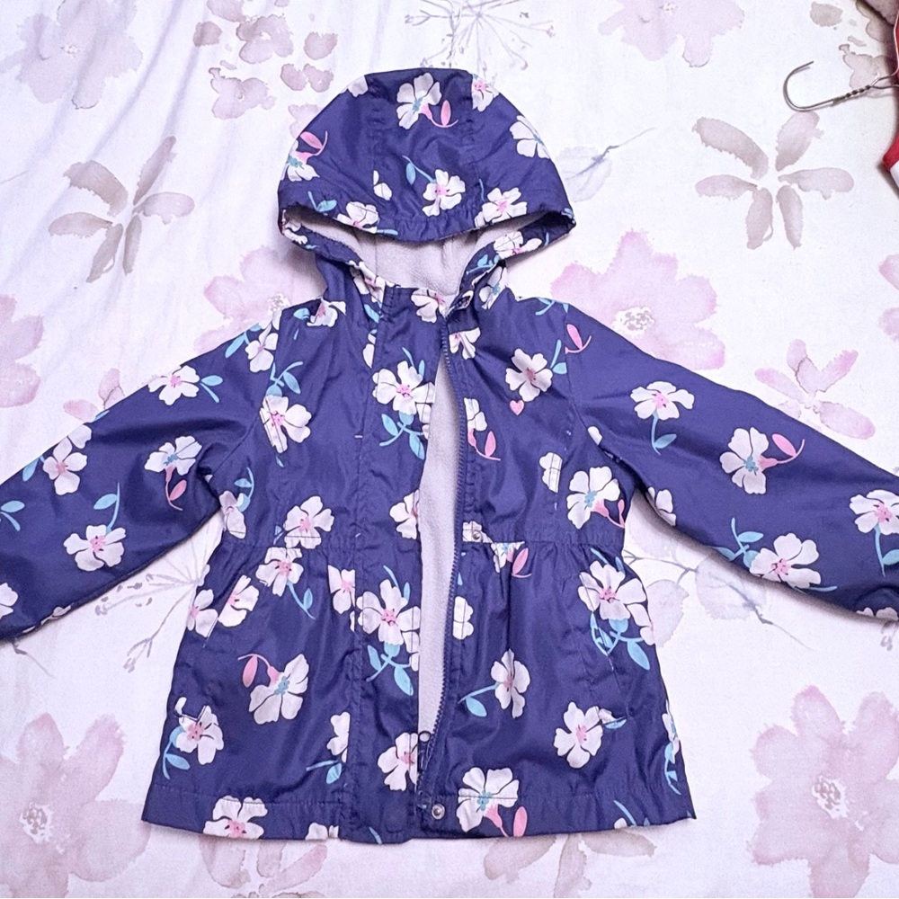 3T Cute Floral Jacket
